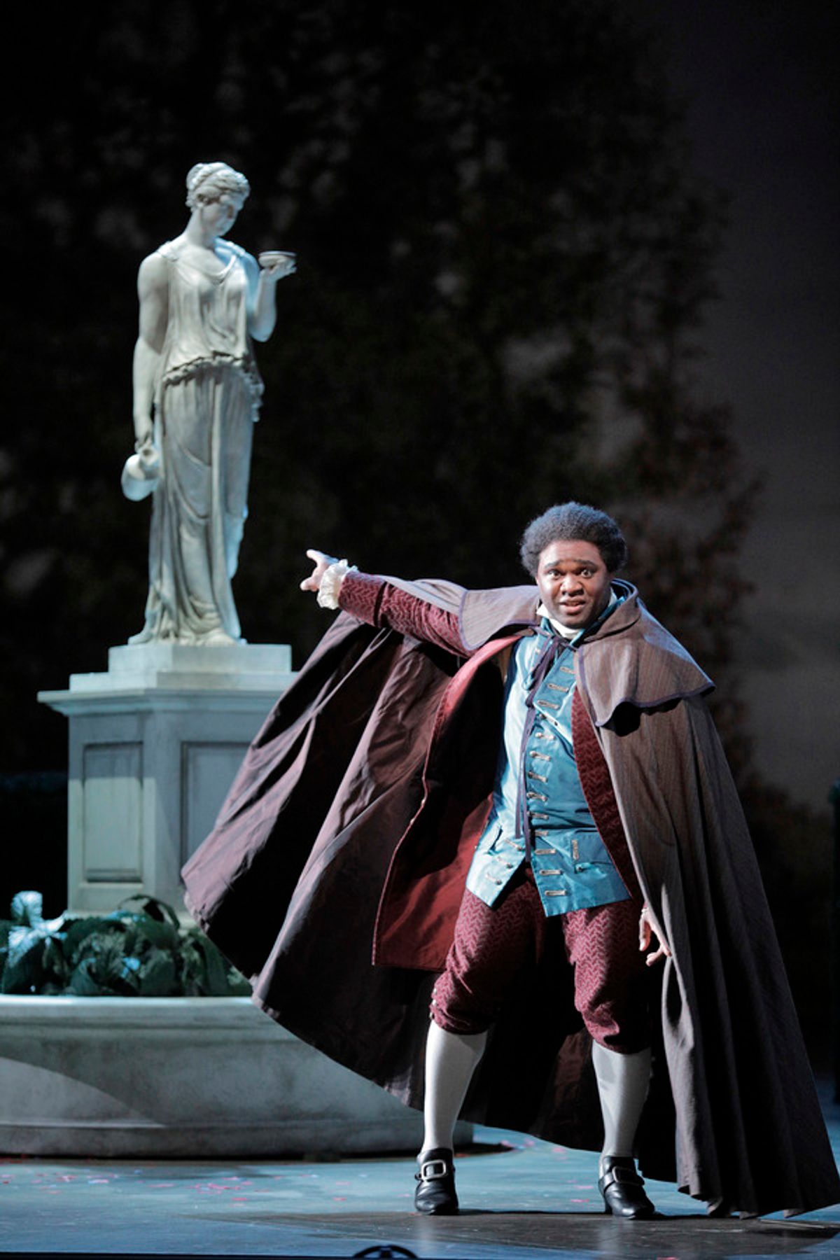 Michael Sumuel as Figaro at 