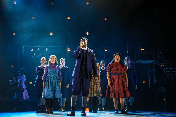 Wonza Johnson and cast Photo