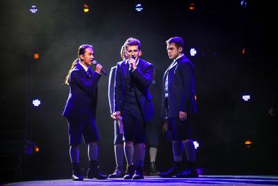 Alex Vinh, Nathan Salstone, Blake Jackson, and Andrew Colburn Photo