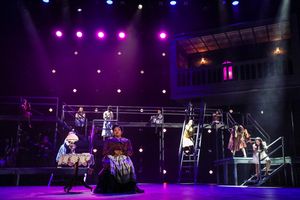 Liz Mikel and cast Photo