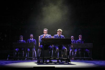 Wonza Johnson, Nathan Salstone, and cast Photo