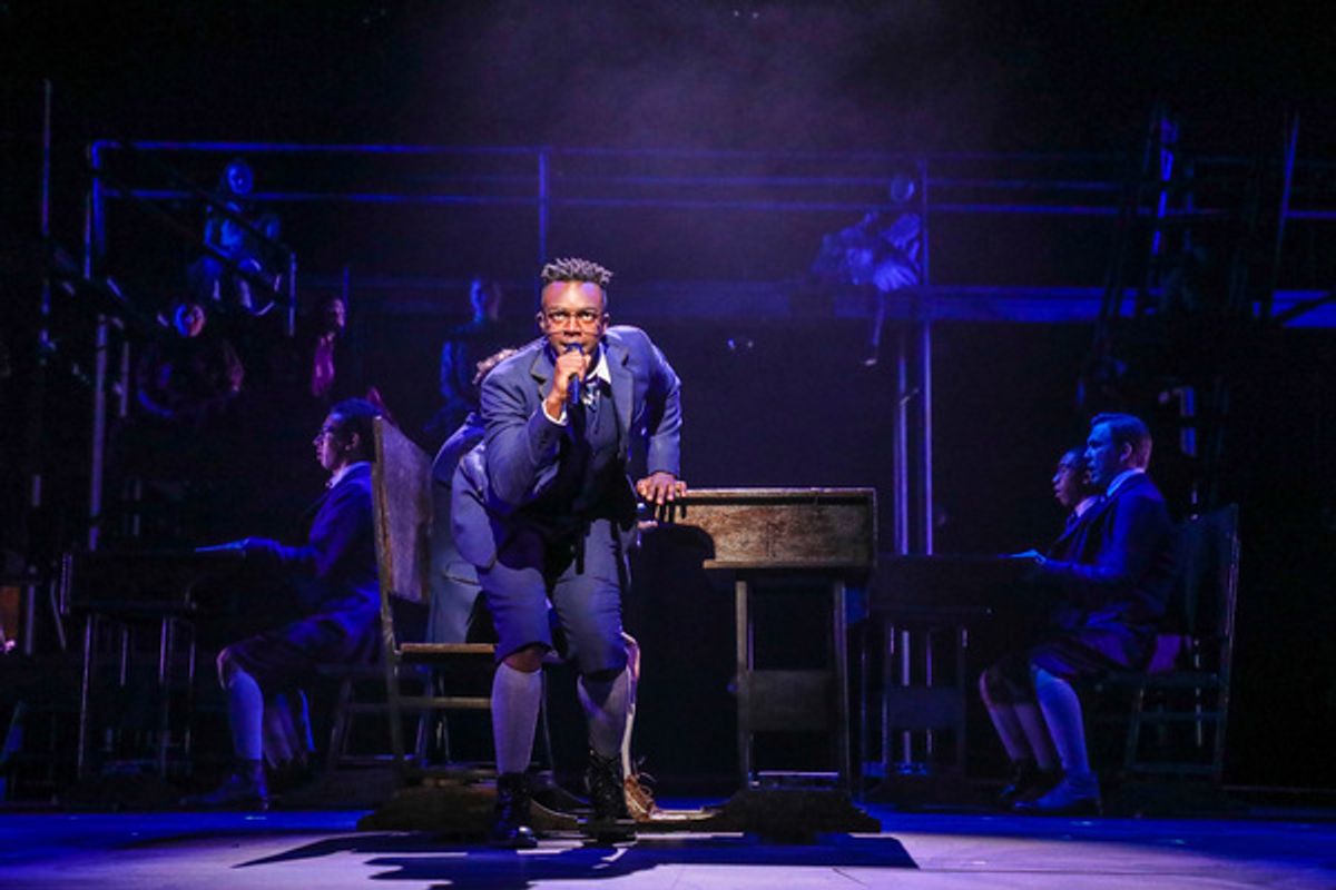 Wonza Johnson and cast at 