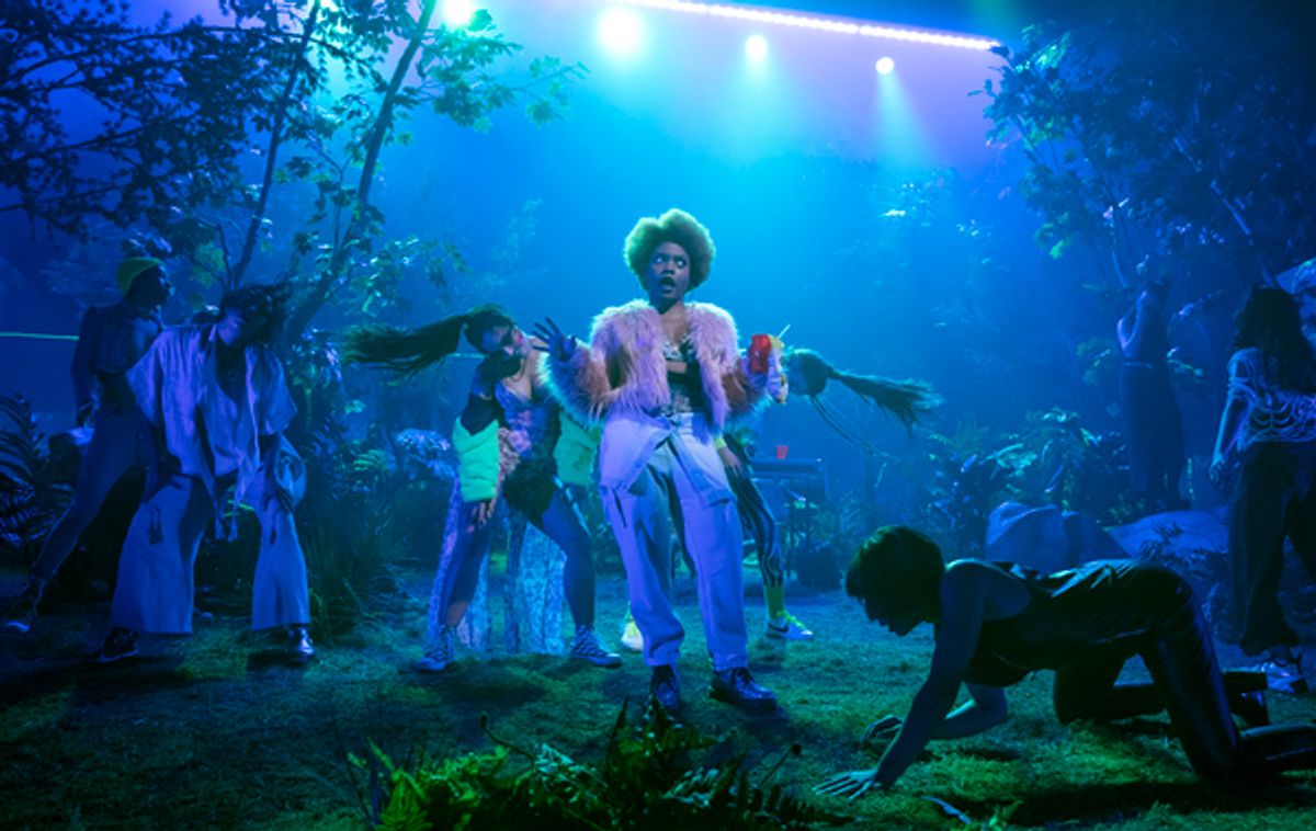 Gabby Beans and the company at 