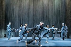 Daniel Freedman, Bobby Wooten III, Chris Giarmo, David Byrne, Tendayi Kuumba, Angie Swan, SteÌphane San Juan, and Karl Mansfield @ BroadwayWorld Daniel Freedman, Bobby Wooten III, Chris Giarmo, David Byrne, Tendayi Kuumba, Angie S Photo