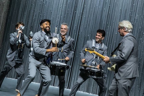 Tim Keiper, Gustavo Di Dalva, SteÌphane San Juan, Daniel Freedman, and David Byrne Photo