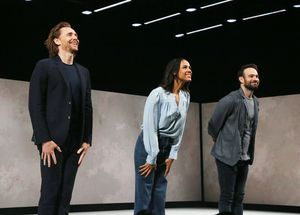 Tom Hiddleston, Zawe Ashton and Charlie Cox Photo