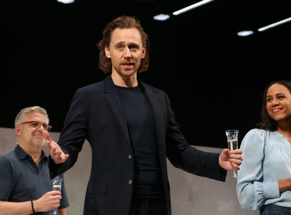 Tom Hiddleston and Zawe Ashton  at 