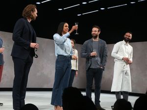 Tom Hiddleston, Zawe Ashton, Charlie Cox and Eddie Arnold  Photo