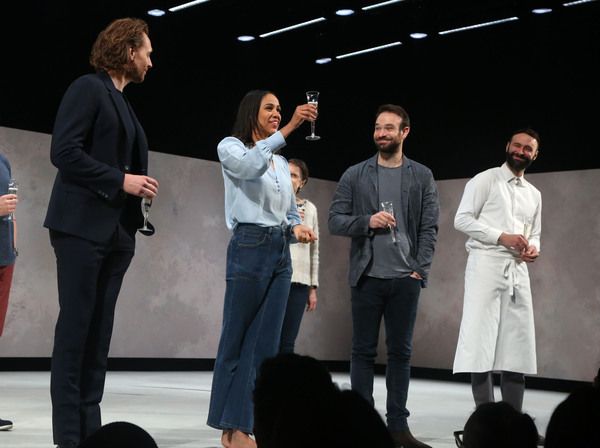 Tom Hiddleston, Zawe Ashton, Charlie Cox and Eddie Arnold  Photo