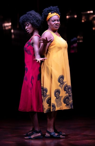 Jayme Lawson and Adrienne C. Moore Photo
