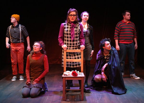 Christopher Diem, Emily Abeles, Samantha Labrecque, Jennifer Noce, Rey Pulice, and Br Photo