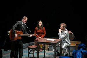 ANDY TAYLOR, AURORA FLORENCE and TOM FRANK Photo