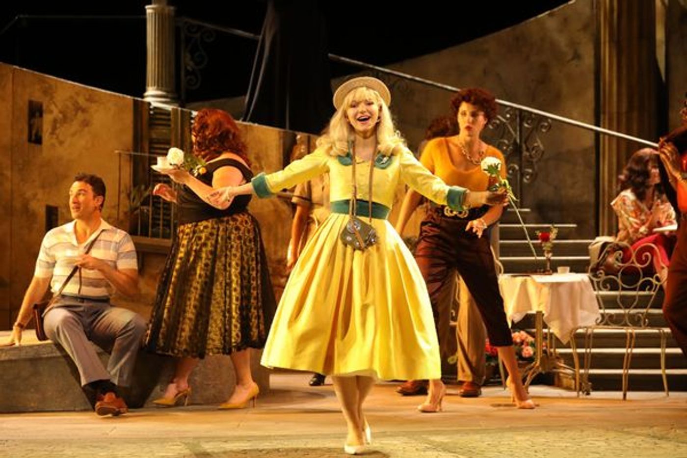 Photo Flash: First Look at Renee Fleming, Dove Cameron, Brian Stokes Mitchell, and More in THE LIGHT IN THE PIAZZA  Image