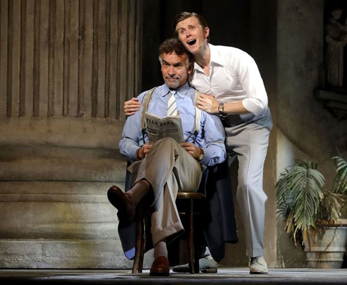 Brian Stokes Mitchell and Rob Houchen at 