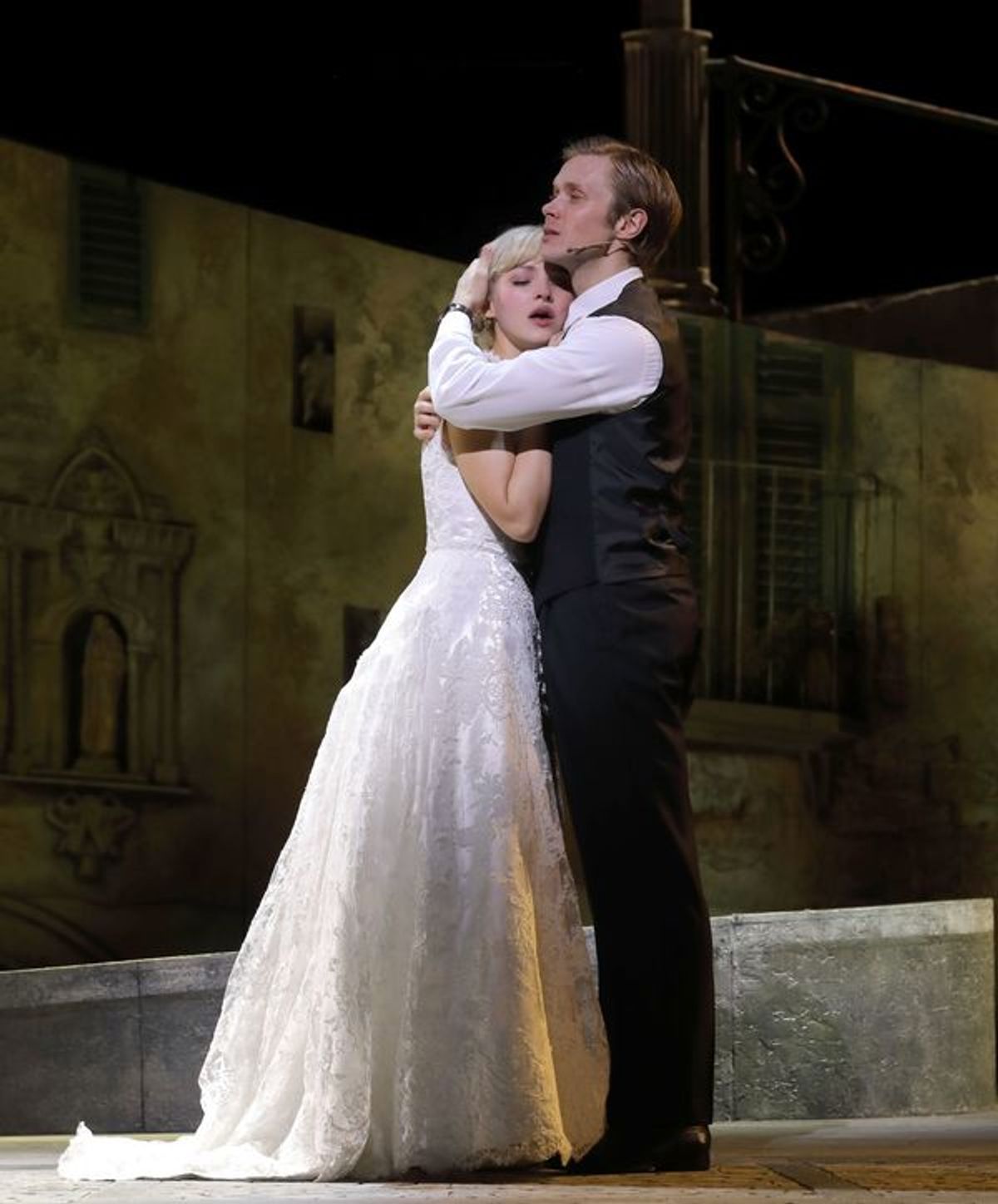 Dove Cameron and Rob Houchen at 