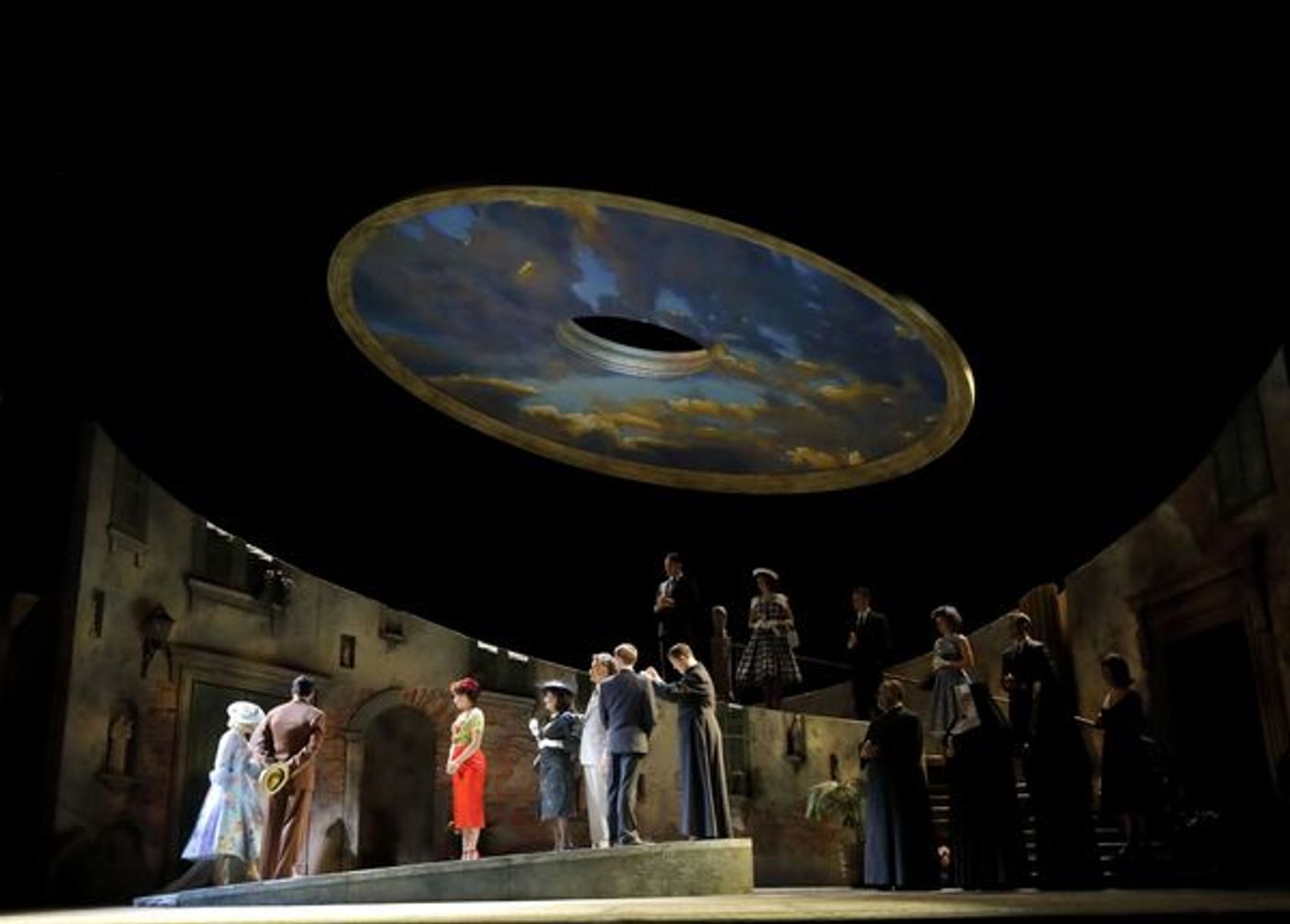 Photo Flash: First Look at Renee Fleming, Dove Cameron, Brian Stokes Mitchell, and More in THE LIGHT IN THE PIAZZA  Image