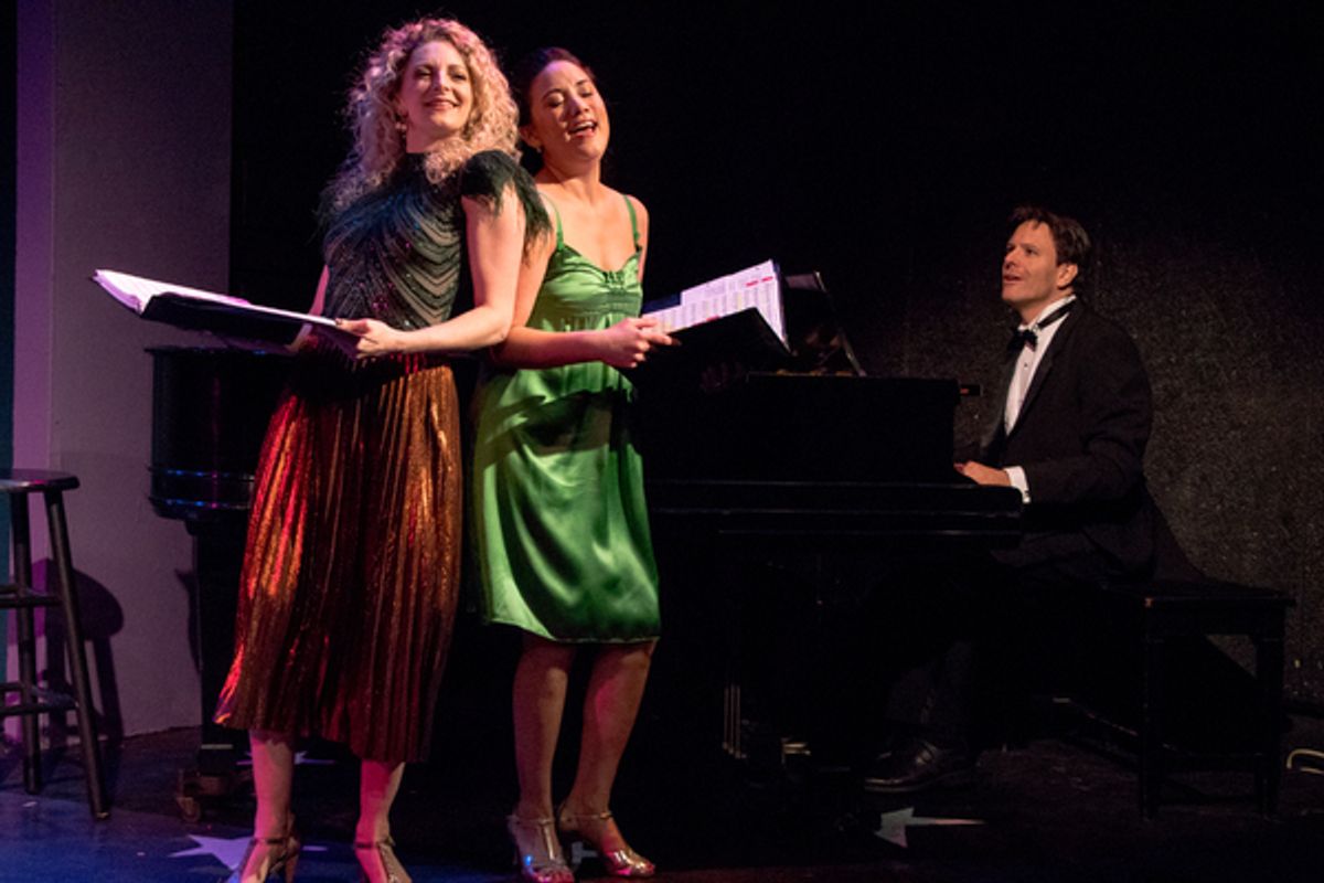 Lauren Molina, Diane Phelan, Eric Svejcar (on piano) at 