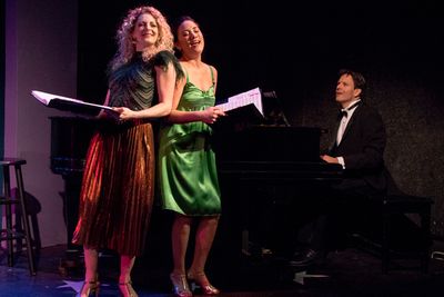 Lauren Molina, Diane Phelan, Eric Svejcar (on piano) Photo