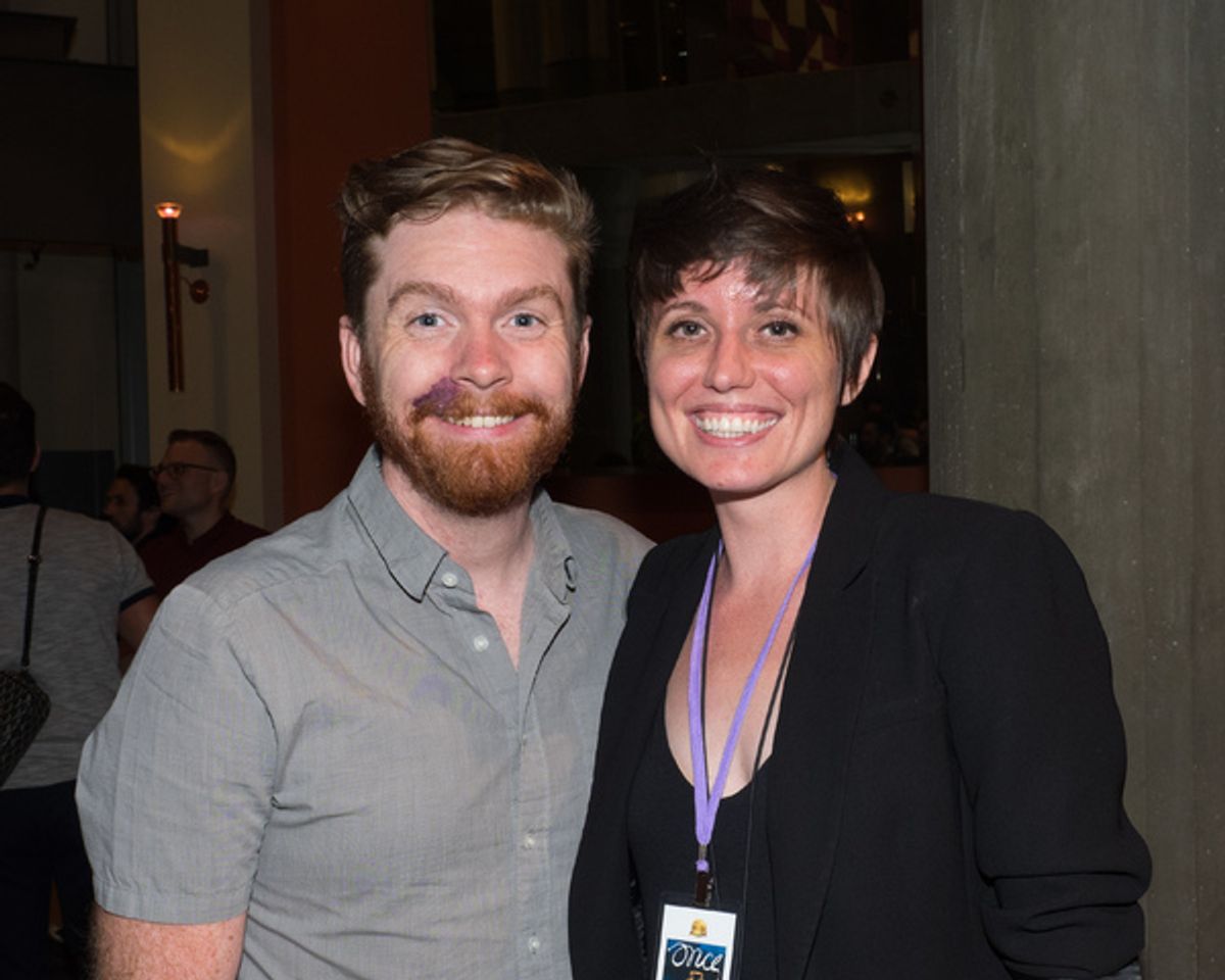 Erich Schroeder and Gretchen Dawson at 