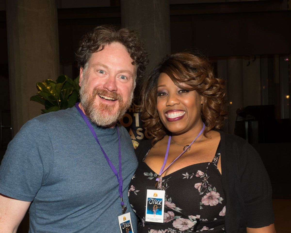 Chuck McLane and Casting Director Amber Snead at 