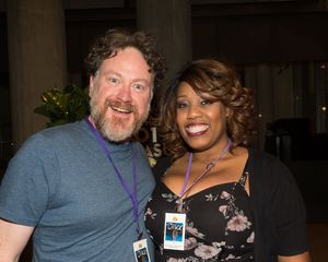 Chuck McLane and Casting Director Amber Snead @ BroadwayWorld Chuck McLane and Casting Director Amber Snead Photo