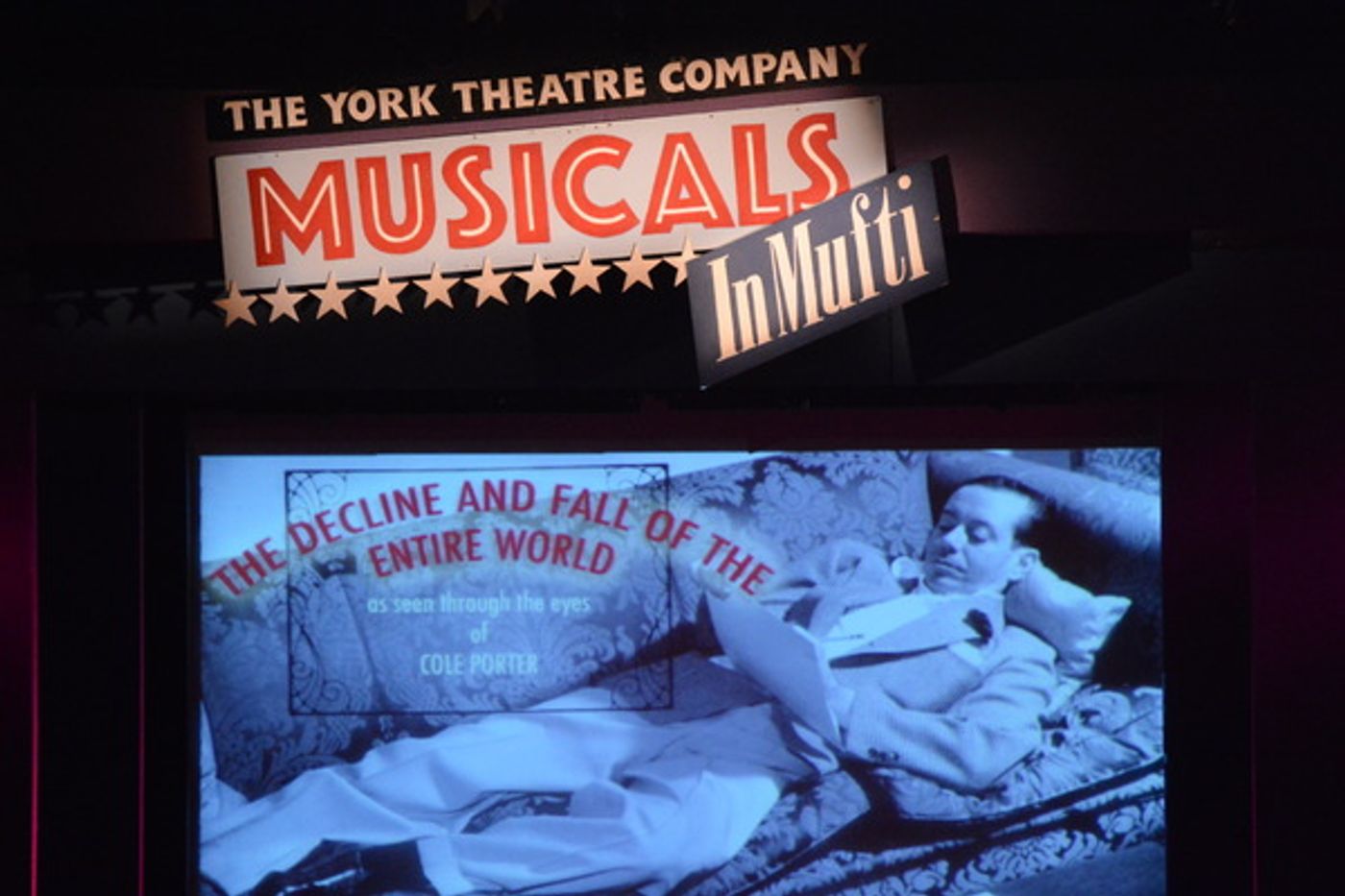 Photo Coverage: Inside Opening Night of THE DECLINE AND FALL OF THE ENTIRE WORLD AS SEEN THROUGH THE EYES OF COLE PORTER  Image
