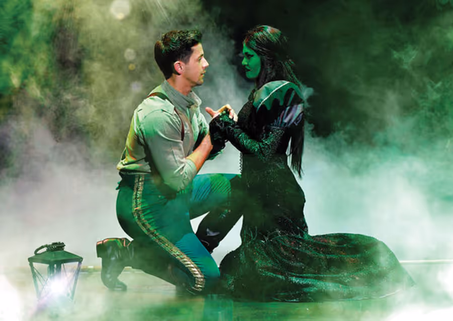 Photo Flash: Get A First Look At The Non-Replica Production of WICKED in Prague Image