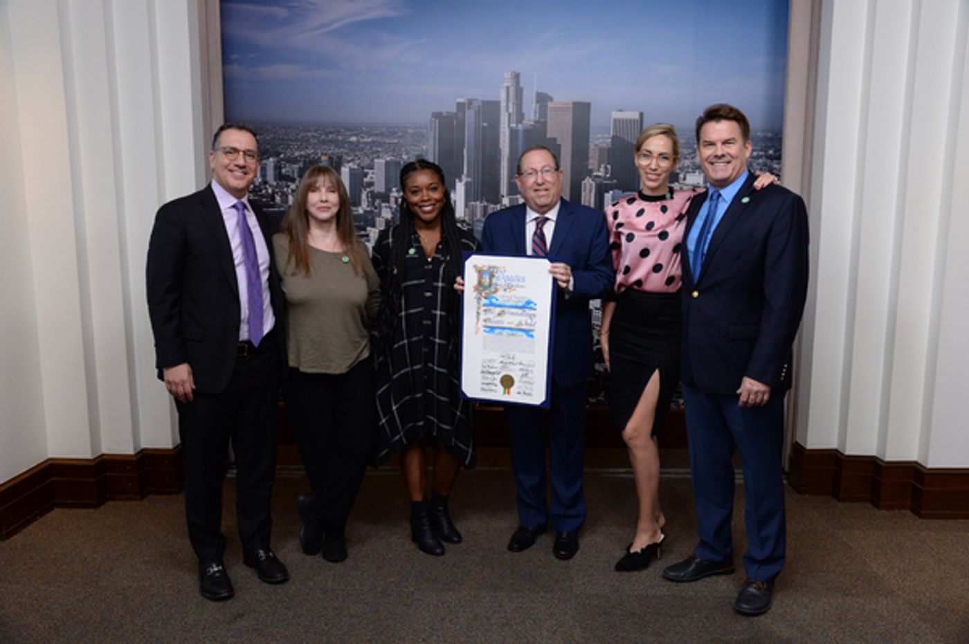 Photo Flash: LA City Council Honors The Groundlings on Their 45th Anniversary Photo Flash: LA City Council Honors The Groundlings on Their 45th Anniversary Image