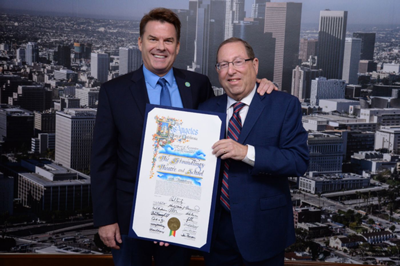 Photo Flash: LA City Council Honors The Groundlings on Their 45th Anniversary Photo Flash: LA City Council Honors The Groundlings on Their 45th Anniversary Image