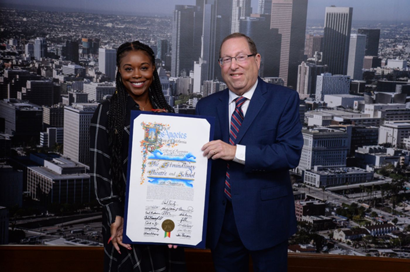 Photo Flash: LA City Council Honors The Groundlings on Their 45th Anniversary Photo Flash: LA City Council Honors The Groundlings on Their 45th Anniversary Image
