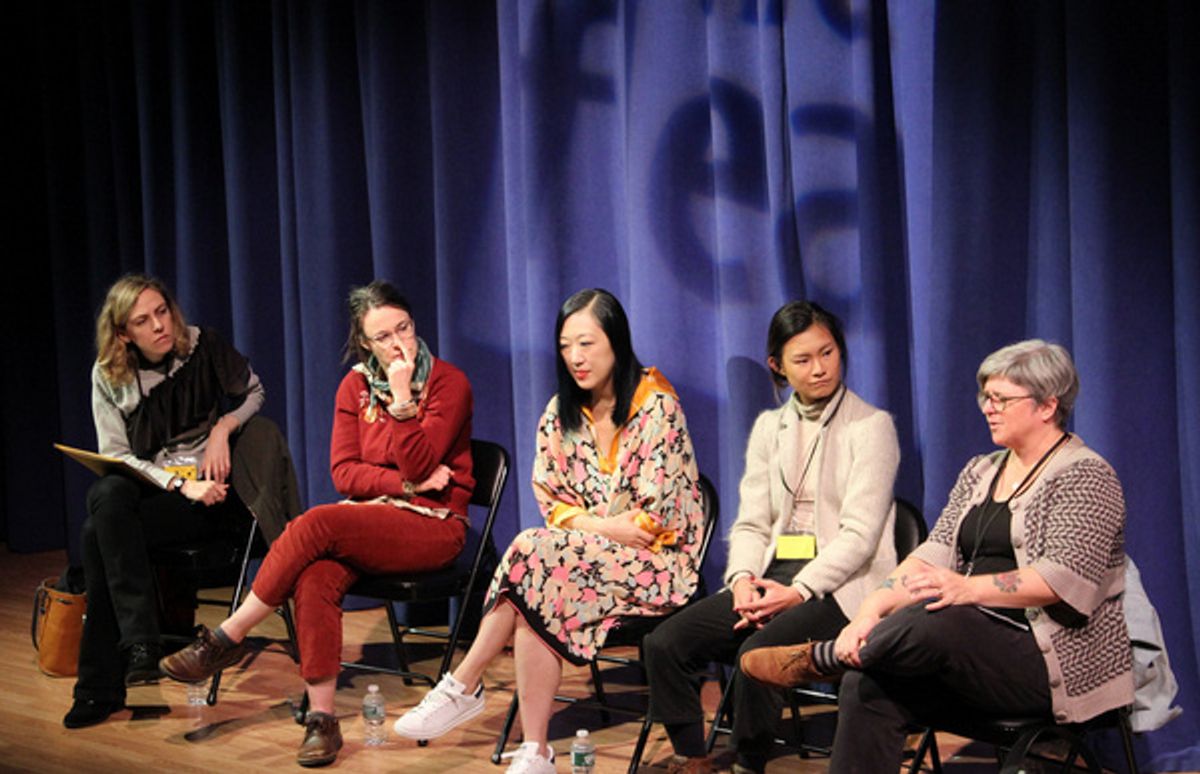 Eliza Bent, Sibyl Kempson, Young Jean Lee, Kristine Haruna Lee, & Erin Courtney at 