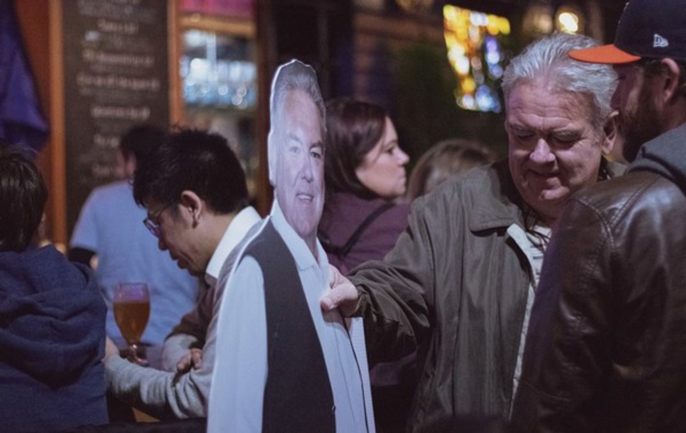 Photo Flash: Actor Jim O'Heir Visits PARKS AND RECREATION Pop-Up at Replay Lincoln Park  Image