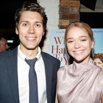 CONNOR LAWRENCE and KELLY SWINT. Photo