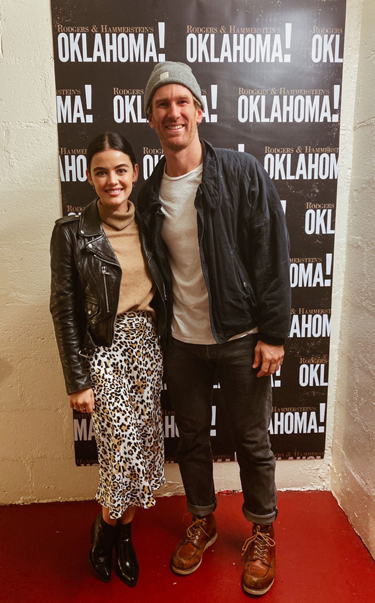 Lucy Hale with Denver Milord at 