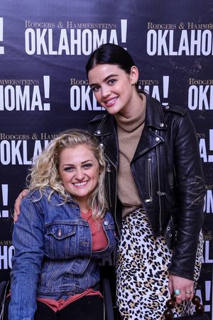 Lucy Hale with Ali Stroker Photo