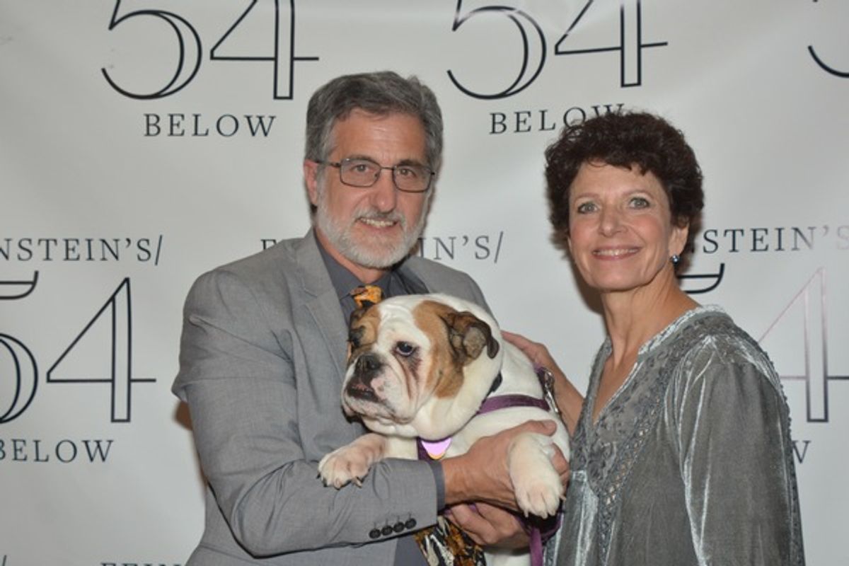 Bill Berloni and Dorothy Berloni with Myrtle at 