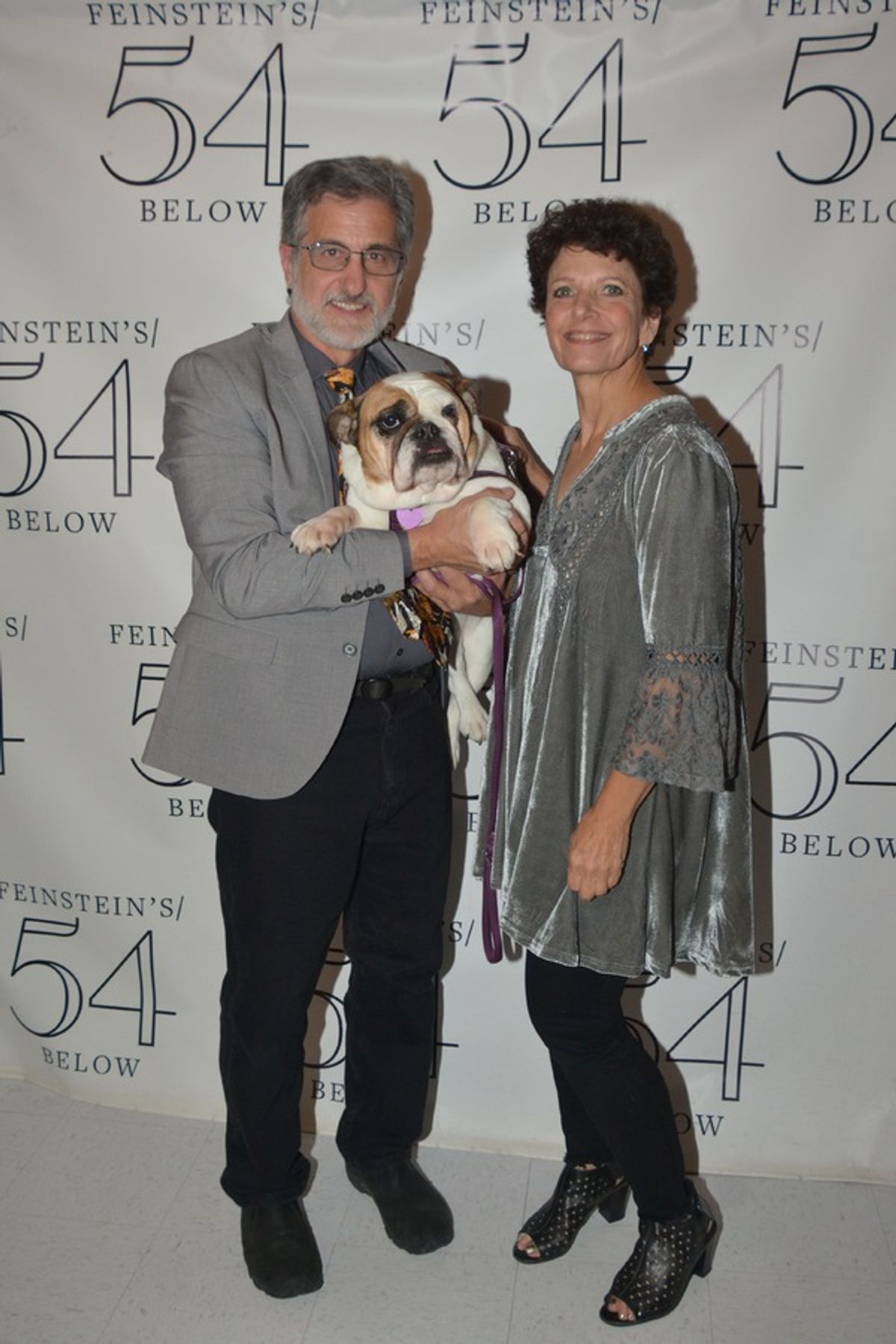 Bill Berloni and Dorothy Berloni with Myrtle at 