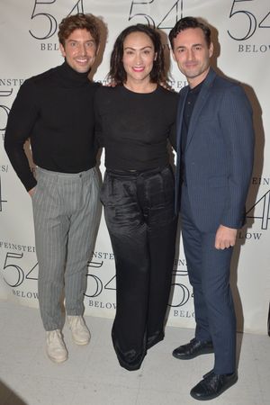 Nick Adams, Eden Espinosa and Max Von Essen Photo