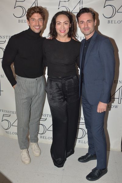 Nick Adams, Eden Espinosa and Max Von Essen Photo