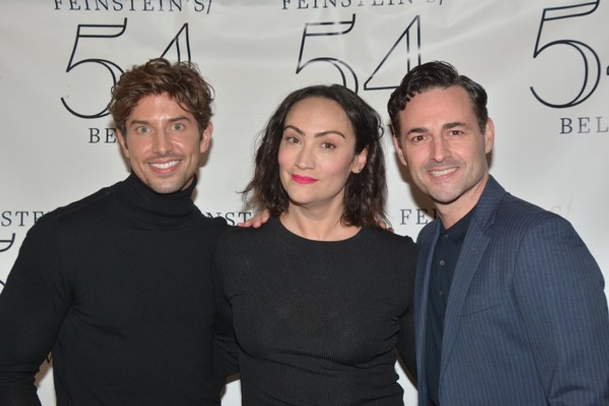 Nick Adams, Eden Espinosa and Max Von Essen at 