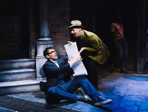 Jonathan Groff and Christian Borle Photo