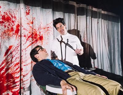 Jonathan Groff and Christian Borle Photo