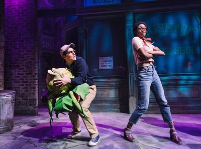 Jonathan Groff and Joy Woods Photo