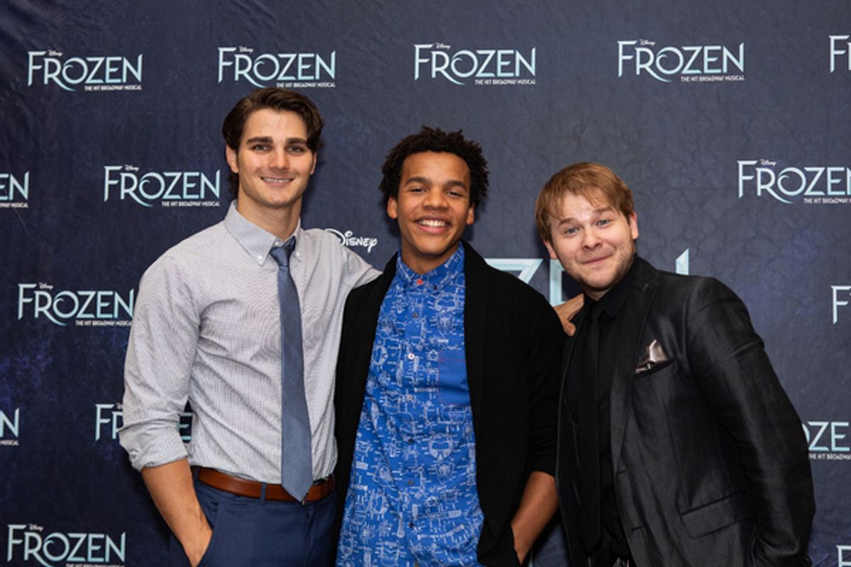 Austin Colby, Mason Reeves and F. Michael Haynie at 