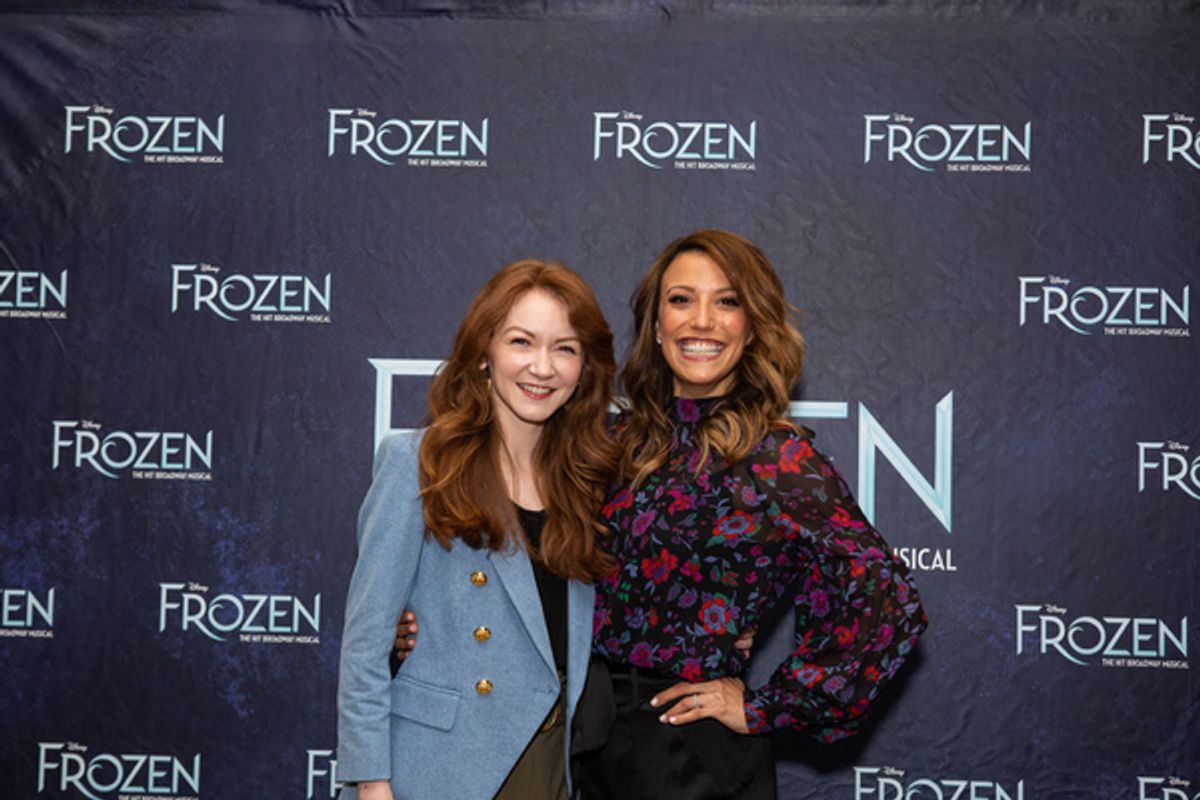 Caroline Innerbichler and Caroline Bowman at 