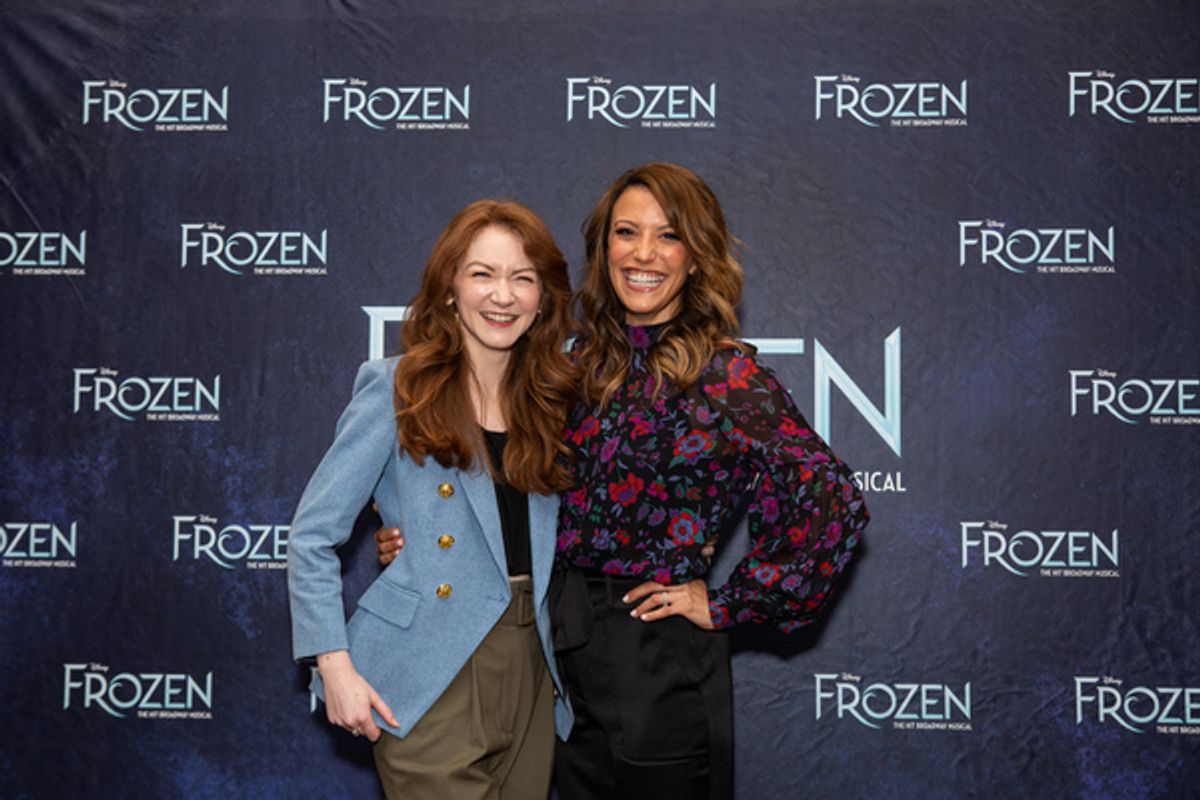 Caroline Innerbichler and Caroline Bowman at 