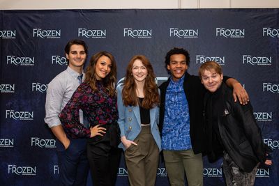 Austin Colby, Caroline Bowman, Caroline Innerbichler, Mason Reeves and F. Michael Hay Photo