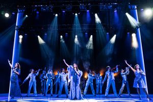 Dan’yelle Williamson (Diva Donna), Alex Hairston (Disco Donna), Olivia Elease Hardy (Duckling Donna) and the Company of SUMMER @ BroadwayWorld Dan’yelle Williamson (Diva Donna), Alex Hairston (Disco Donna), Olivia Elease Photo