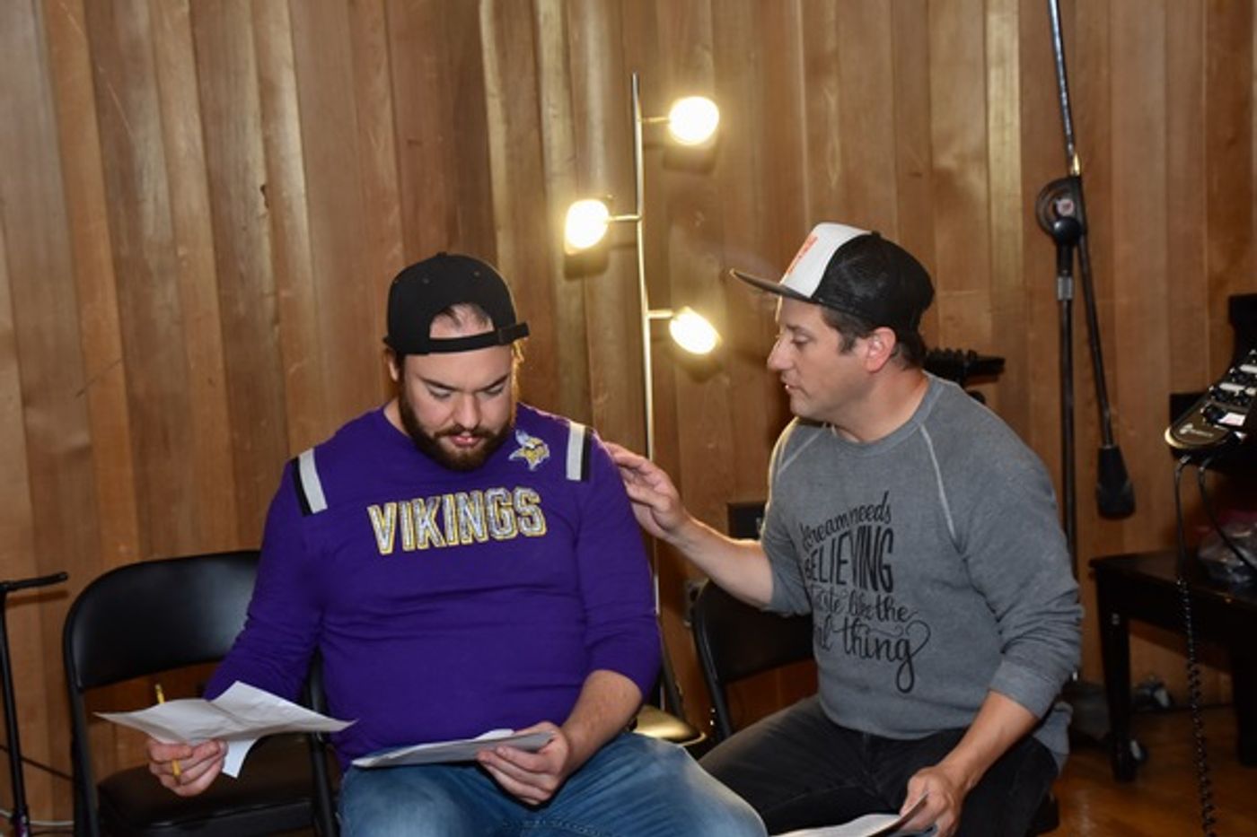 BWW Exclusive: Christopher Fitzgerald and WAITRESS Cast Keep a Secret for 'Carols For A Cure'  Image