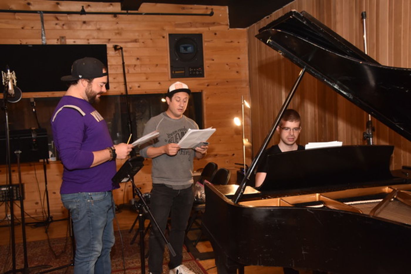 BWW Exclusive: Christopher Fitzgerald and WAITRESS Cast Keep a Secret for 'Carols For A Cure'  Image